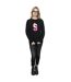 Disney Sweat-shirt Womens/Ladies Alphabet S Is For Sleeping Beauty (Noir) - UTBI32804-4