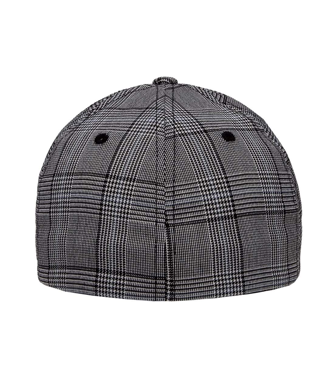 Casquette flexfit noir / blanc Yupoong-2