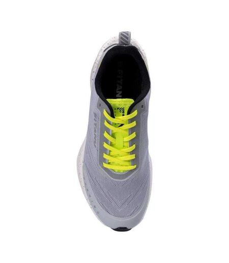 Chaussures Course À Pied Durevo Homme Blanc Gris Fitanu