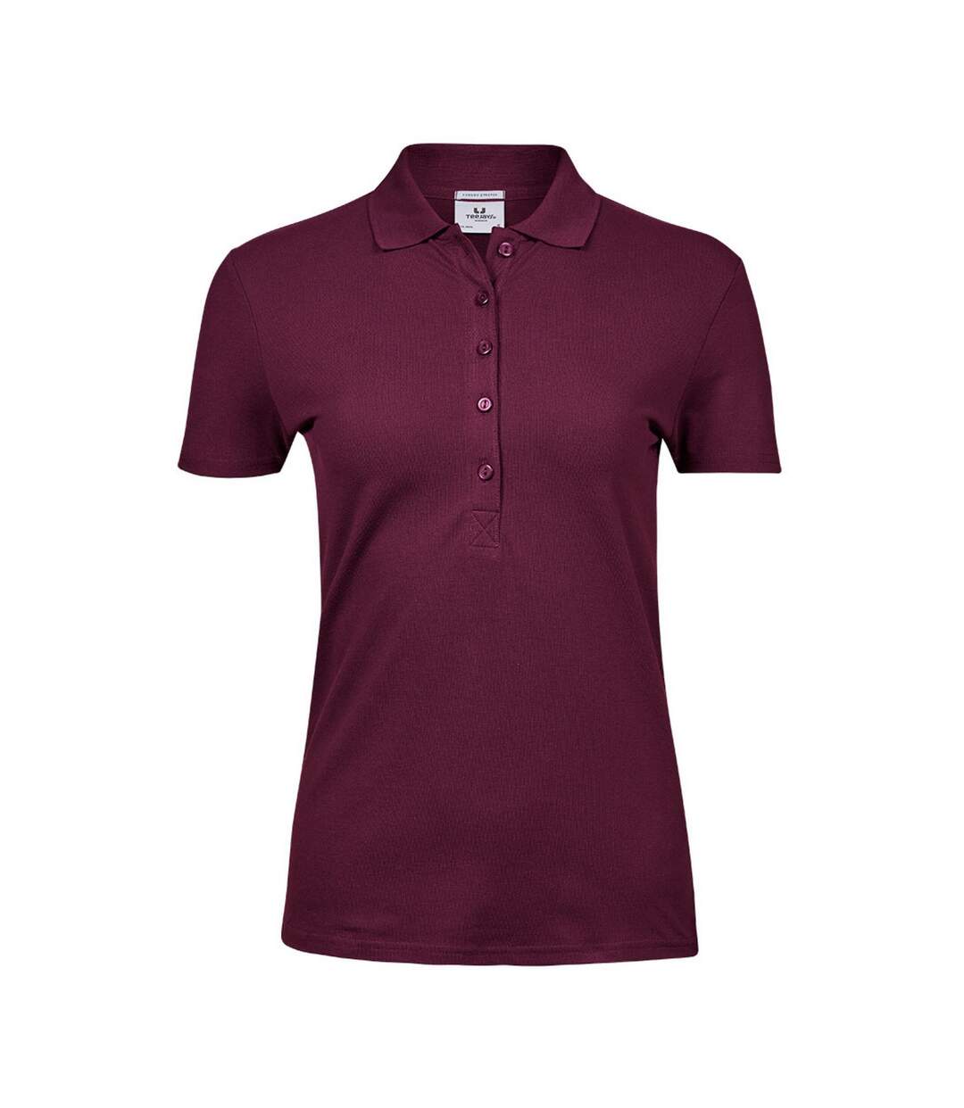 Polo Luxury Femme Bordeaux Tee Jays-1