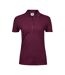Polo Luxury Femme Bordeaux Tee Jays-1