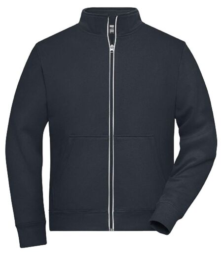 Veste sweat zippée workwear - Homme - JN1810 - gris carbone