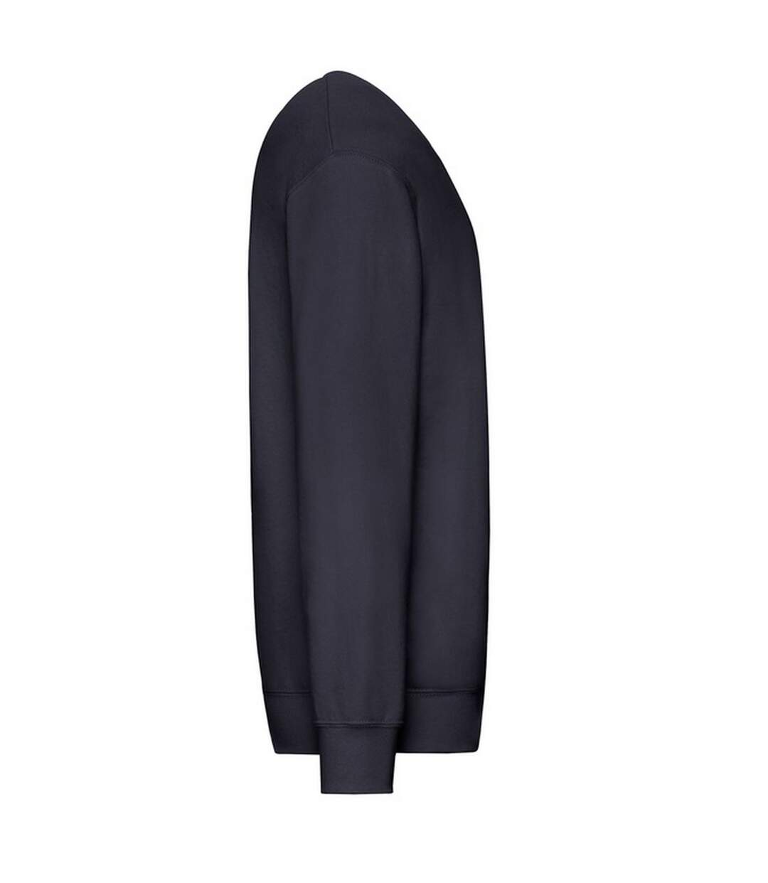 Sweat À Manches Cousues Homme Bleu Marine Sombre Fruit Of The Loom-3