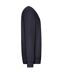 Sweat À Manches Cousues Homme Bleu Marine Sombre Fruit Of The Loom-3