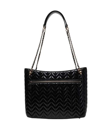 Sac À Main Motif/style Matelassé Taille Unique Noir Guess
