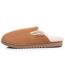 Isotoner Chaussons Mules homme ultra confortables, en suédine, semelle crantée-3