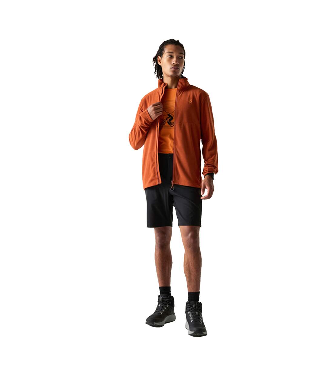 Veste Polaire Arising Homme Rouille Dare 2B-1