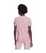 T-shirt Style Logo Essentials Femme Rose Adidas-3