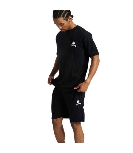 Ensemble T-shirt Et Short Détente Homme Noir Money