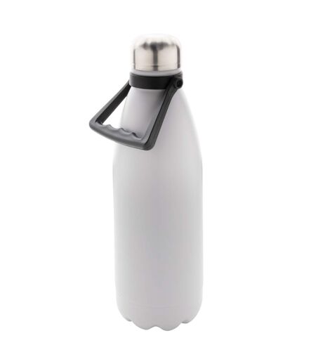 Recycled stainless steel 1.5l bottle one size white XD Collection