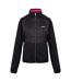 Womens/ladies steren ii hybrid jacket black/flamingo pink Regatta-1