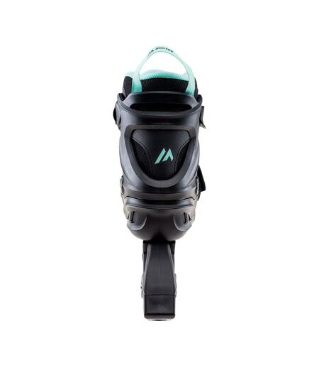 Patins À Roulettes Alignées Amarro Femme 39 Fr Noir Bleu Clair Martes Essential