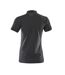 Womens/ladies Crossover Polo Shirt Dark Navy Mascot-2