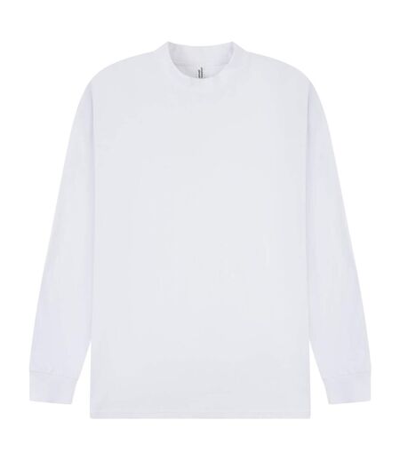 T-shirt Manches Longues Adulte Blanc Casual Classics