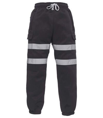 Pantalon de jogging haute visibilité - Homme - YHV016T - noir