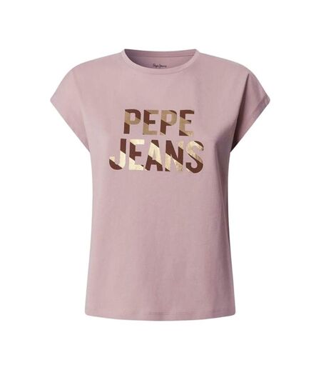 T-Shirt rose femme pepe jeans catalina cloudy