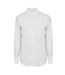 Mens Oxford Spread Collar Formal Shirt White Boss-1
