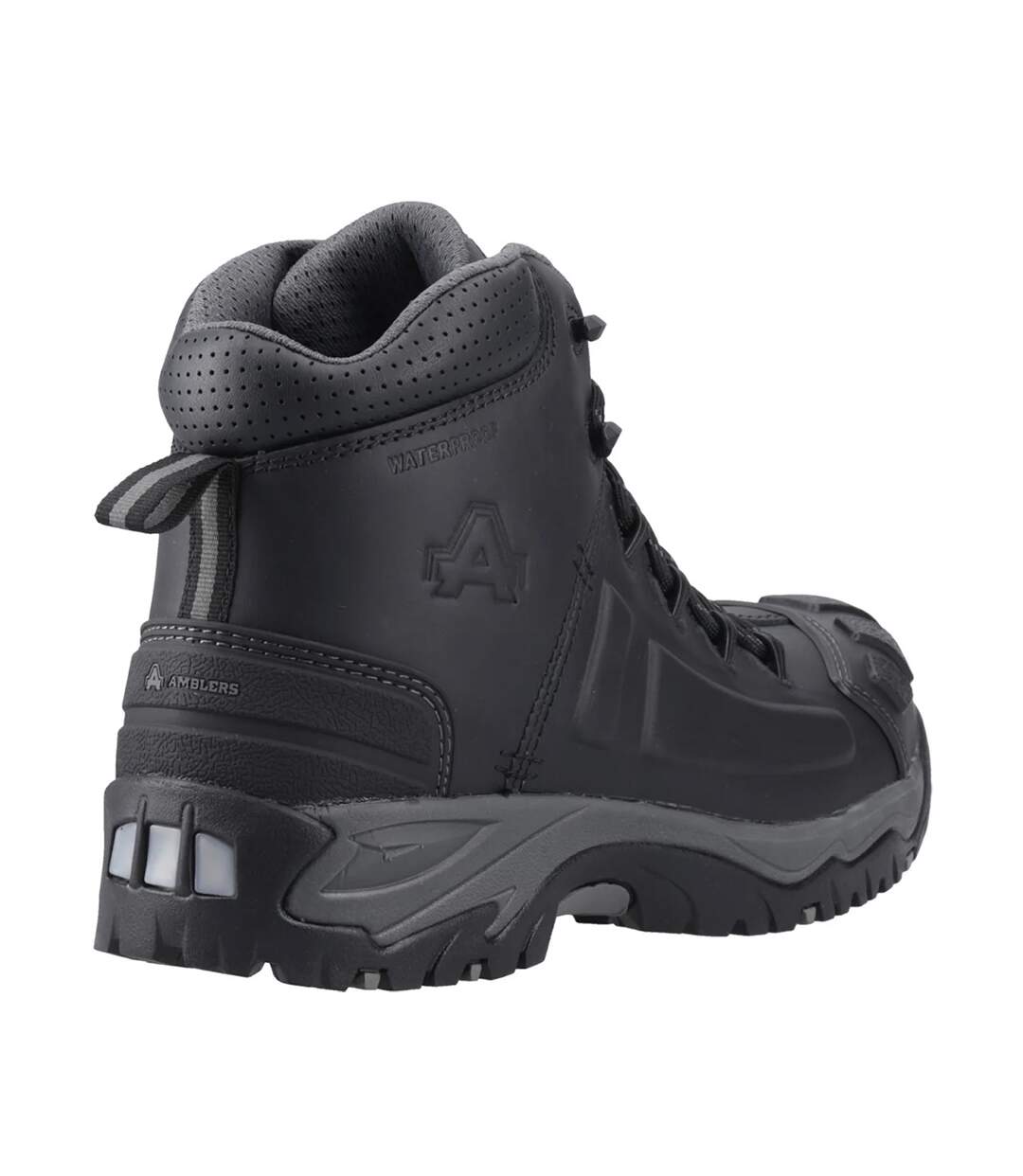 Unisex Adult As35c S7s Safety Boots Black Amblers-2