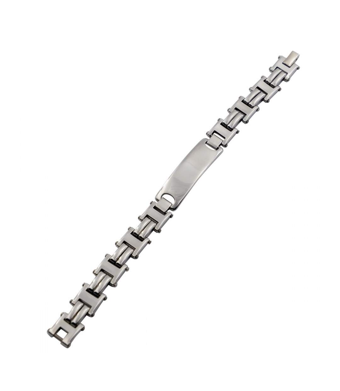 Très Jolie Gourmette Bracelet pour Homme Acier-3