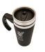 Liverpool FC Executive Travel Mug (Black/Silver) (One Size) - UTTA7473