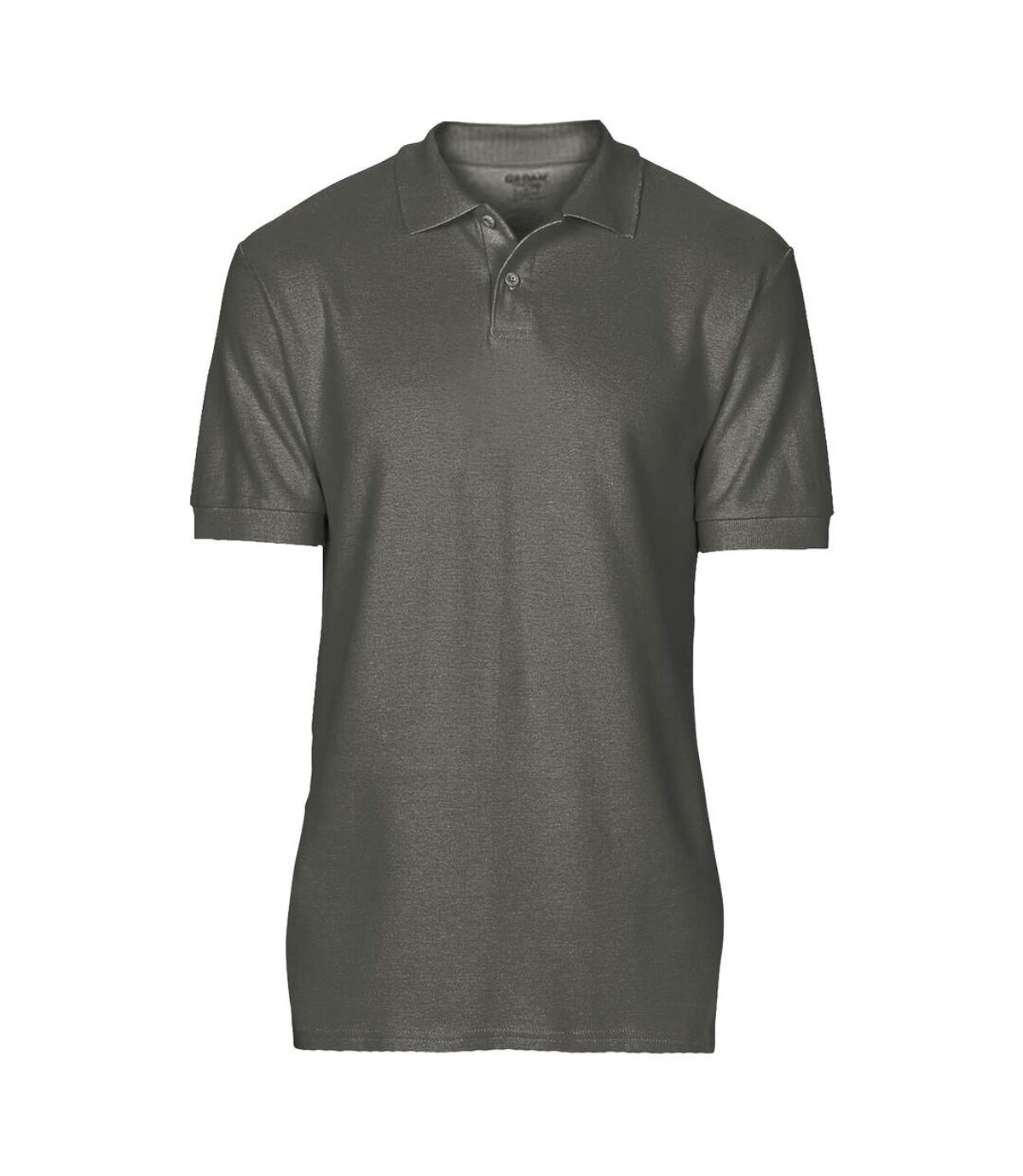 Gildan Softstyle Mens Short Sleeve Double Pique Polo Shirt (Charcoal)