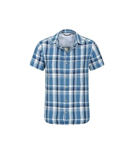 Mountain Warehouse Mens Holiday Cotton Shirt (Blue)