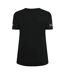 Womens/ladies Finisher Graphic Print T-shirt Black Green New Balance-2