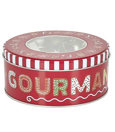 Boite de rangement en métal de Noël collection Mes petites gourmandises 1 pièce