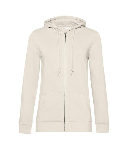 Veste À Capuche Inspire Femme Blanc Cassé B&C