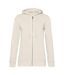 Veste À Capuche Inspire Femme Blanc Cassé B&C-1