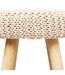 Tabouret en maille Suzette - H. 43 cm