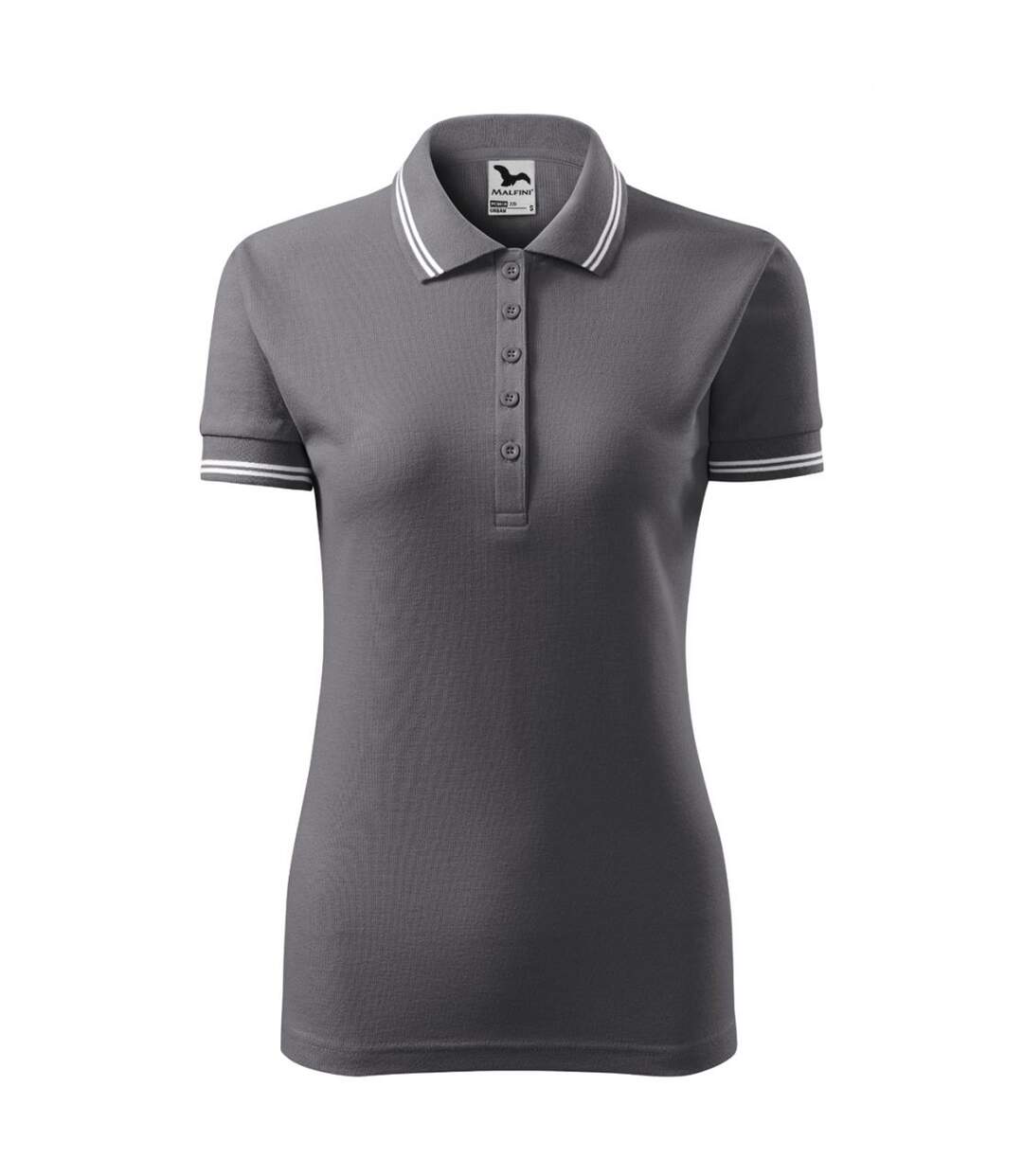 Polo Urban Femme Gris Argenté Malfini-1
