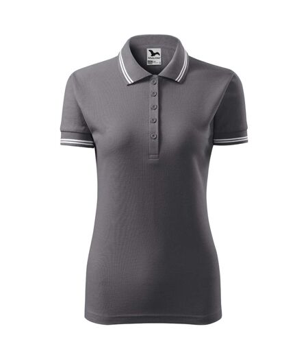 Polo Urban Femme Gris Argenté Malfini