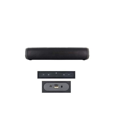 Enceinte Barre de Son 2 x 3 W 40cm Noir