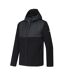 Mens Frankie Two Tone Borg Fleece Hybrid Jacket Black Regatta-4