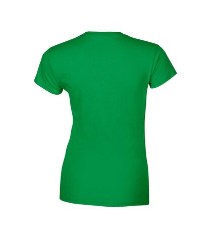 Gildan Womens/Ladies Softstyle Ringspun Cotton T-Shirt (Irish Green)