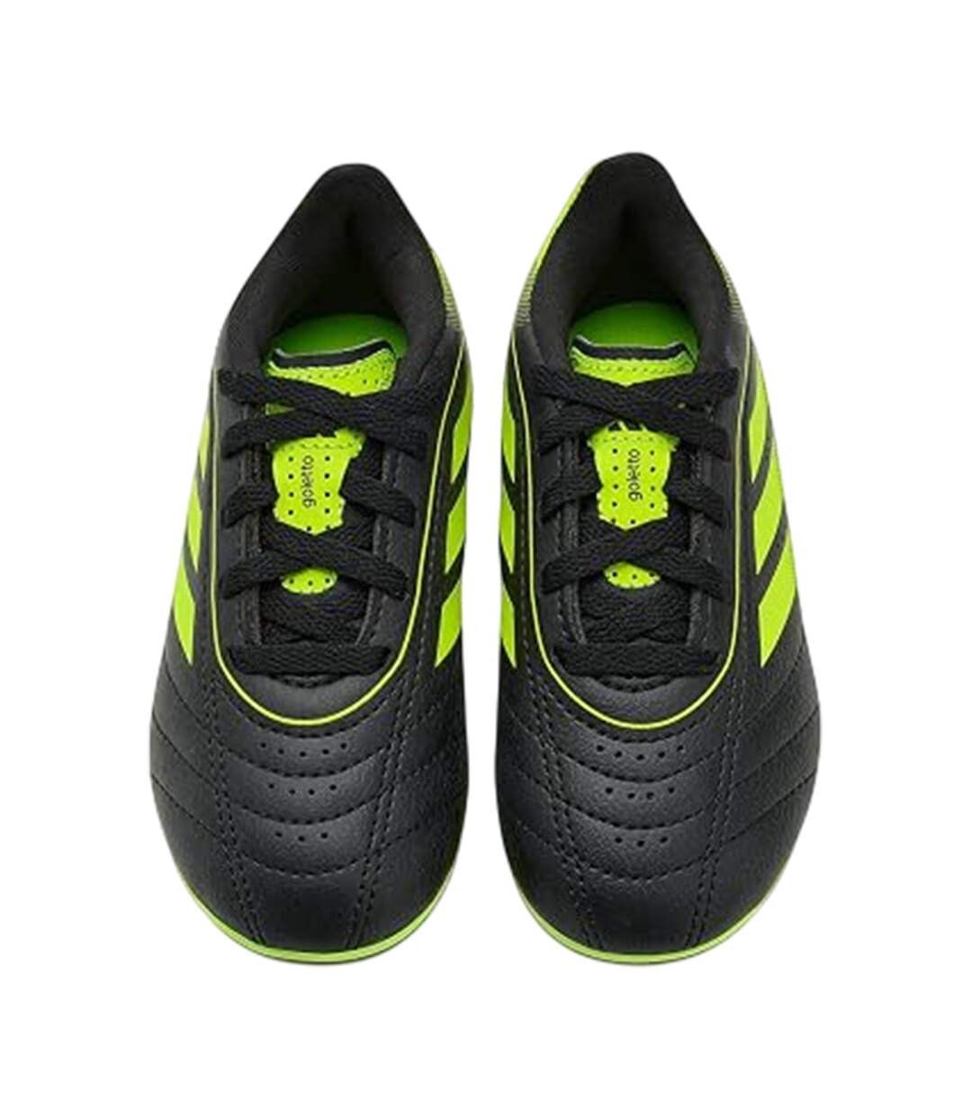Mens Goletto Viii Regular Firm Ground Football Boots Black Lemon Adidas-4