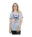 Disney - T-shirt LILO AND STITCH STITCH CHRISTMAS - Femme (Gris chiné) - UTBI17760-2