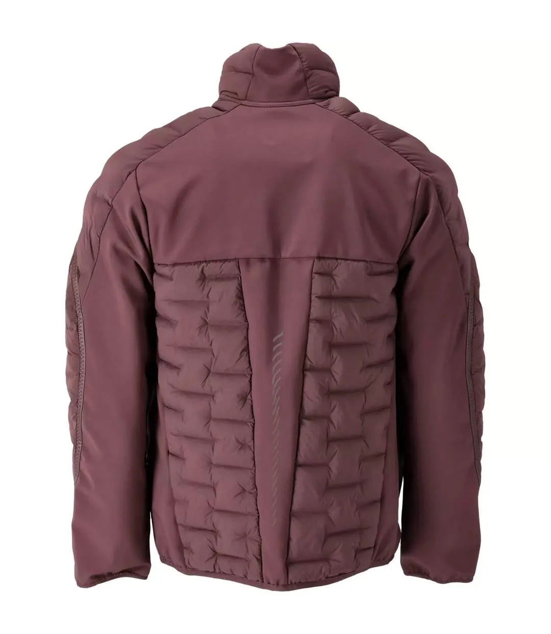 Mens Customised Quilted Jacket Bordeaux Mascot-2