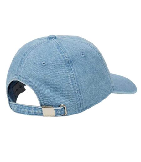 Casquette De Baseball Motif/style Logo Brodé Homme Bleu Clair Calvin Klein
