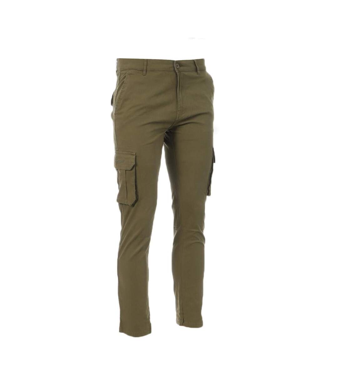 Pantalon cargo kaki homme redskins tonvui-1