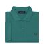 Polo Motif/style Uni Femme Menthe Sombre Fred Perry-3