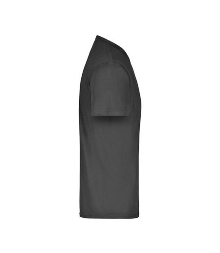 T-shirt Medium Adulte Graphite Uni James And Nicholson