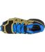 Chaussures Course À Pied Speedcross Gtx Homme Bleu Vert Salmon-4