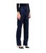 Womens/ladies Titana6 Trousers Navy Boss-3