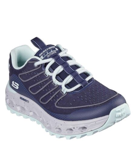 Womens/ladies Step At Slip-on Trainers Navy Blue Skechers
