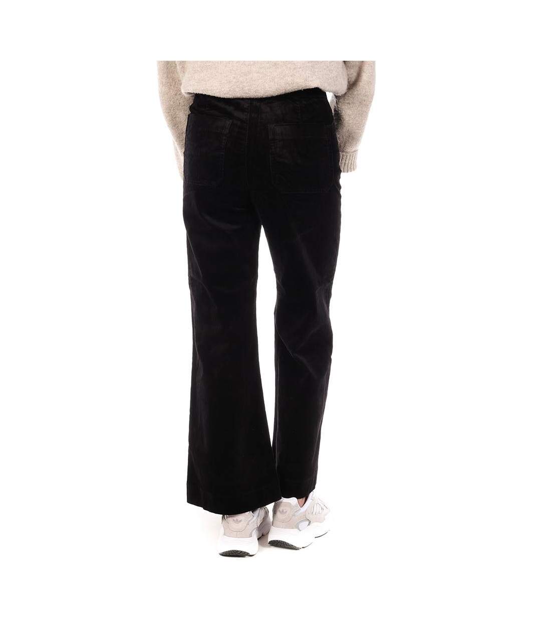 Pantalon en velours noir femme oraije victorine-2