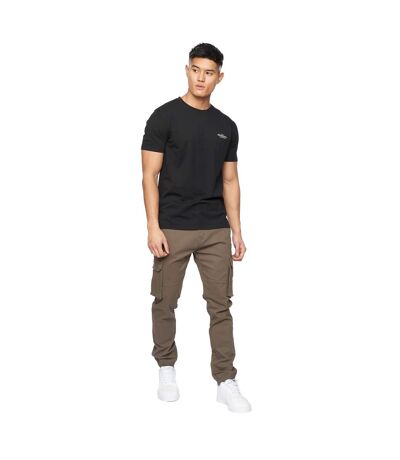 Pantalon À Poches Frentons Homme Kaki Crosshatch