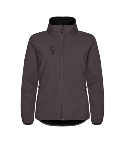 Veste Softshell Classic Femme Gris Foncé Clique