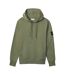 Sweat À Capuche Motif/style Monogramme Homme Vert Lichen Foncé Calvin Klein-1